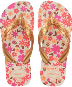 Kids' Flores Top Flip Flops