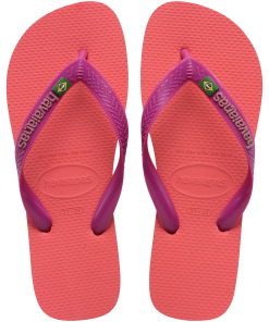 Women's Brazil Logo Flip Flops